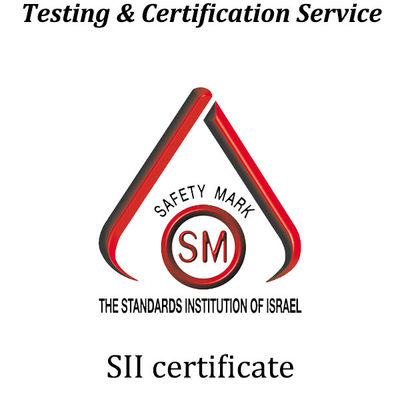 kupować Izrael SII Testing & Certification SII Certification Mark Przechodzić online manufacture