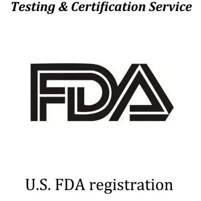 Ameician FDA Testing & Certification;Certyfikacja FDA jest zbiorową nazwą dla testowania FDA i rejestracji FDA