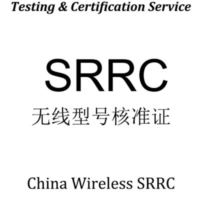 China Wireless Communication Testing & Certification zatwierdzenie typu SRRC, CCC, CE-RED, FCC ID, IC ID, KC, TELEC, MIC